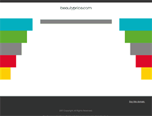 Tablet Screenshot of beautyprice.com